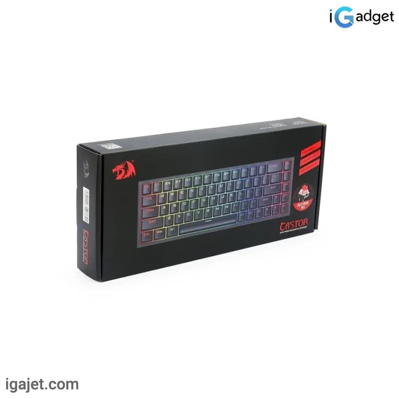 کیبورد گیمینگ ردراگون مدل CASTOR K631 PRO | نسخه BRW – GW — تصویر ۵