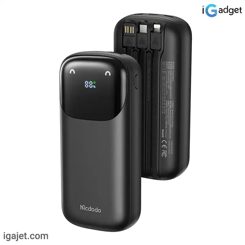پاوربانک 22.5 وات مک دودو مدل MC-8530 ظرفیت 20000 میلی آمپر ساعت — تصویر ۴