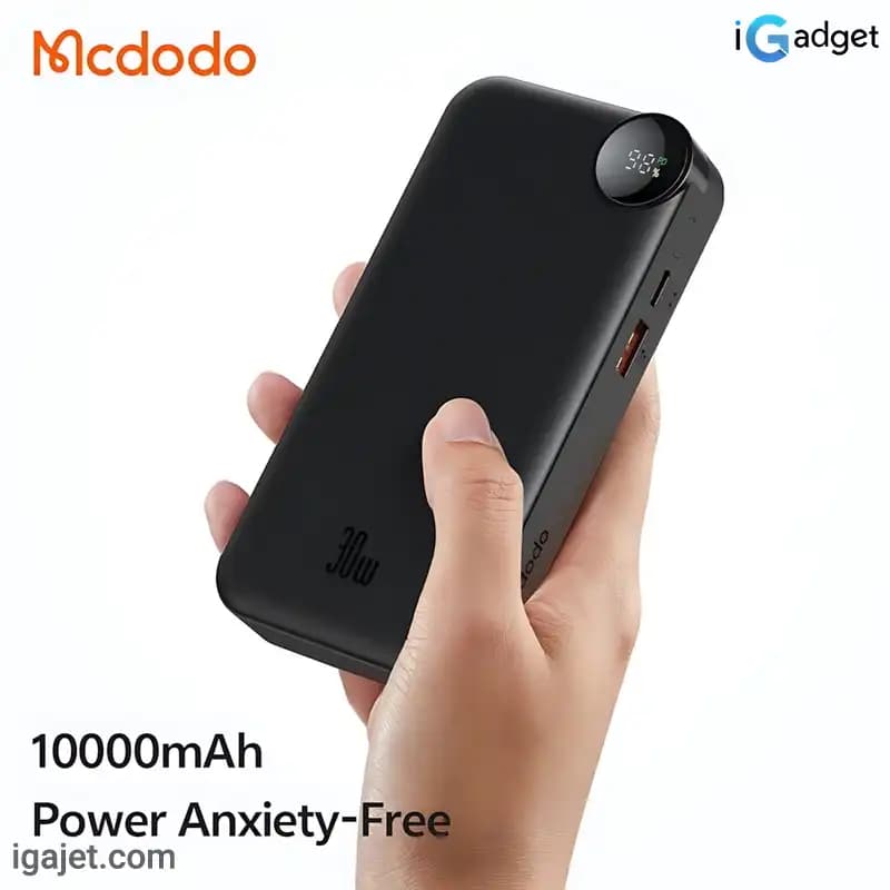 پاوربانک مک دودو مدل MC-387 ظرفیت 10000 میلی آمپر ساعت — تصویر ۵