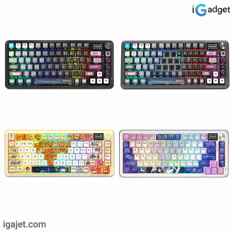 کیبورد گیمینگ ردراگون مدل FLEKACT K708 PRO | نسخه GG – AK – GF – MC