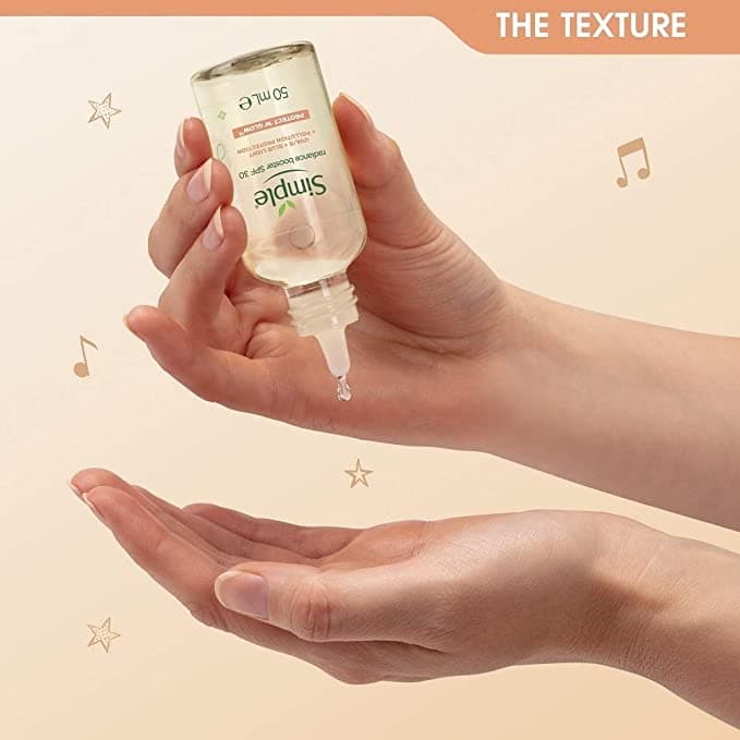 سرم ضد آفتاب و جوانساز SPF30 سیمپل — تصویر ۴