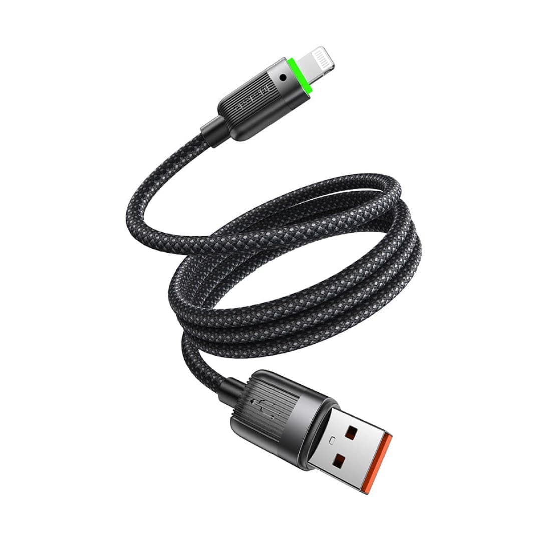 کابل شارژ سریع USB به لایتنینگ 3 آمپر دارای بدنه مگنتی مک دودو مدل Mcdodo CA-600
