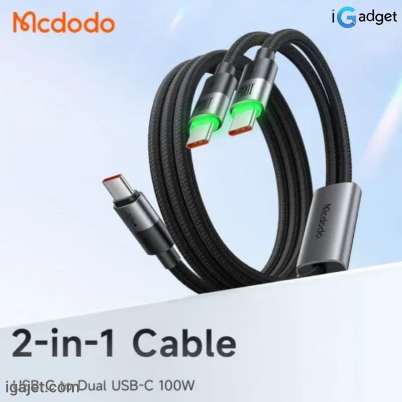 کابل usb-c مک دودو مدل CA-6740 طول 1.5 متر — تصویر ۵