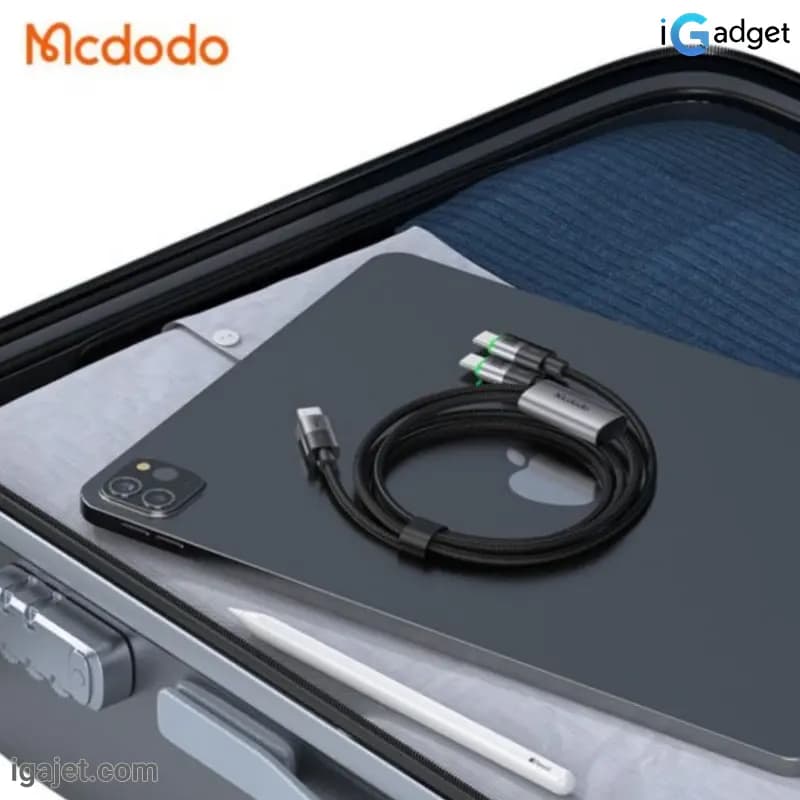 کابل usb-c مک دودو مدل CA-6740 طول 1.5 متر — تصویر ۹