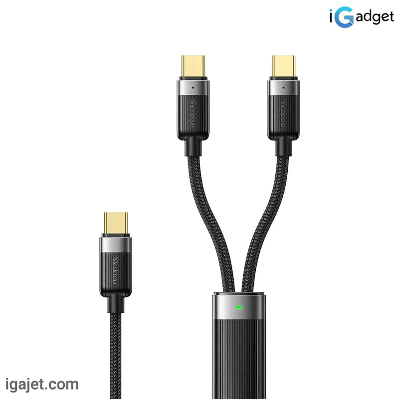 کابل USB-C مک دودو مدل CA-7380 طول 1.5 متر — تصویر ۲