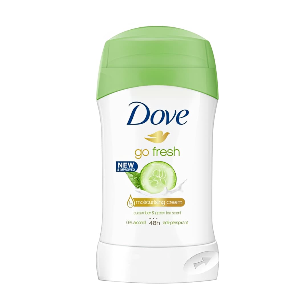 استیک ضد تعریق زنانه داو سری Go Fresh مدل cucumber & green tea وزن 40 گرم — تصویر ۳