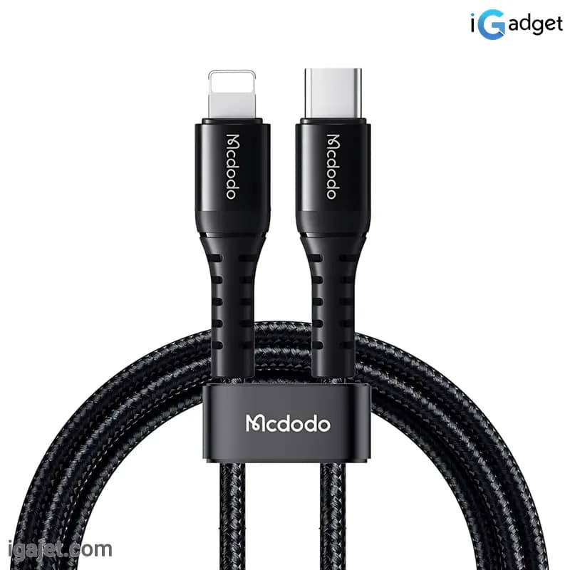کابل تبدیل USB-C به لایتنینگ مک دودو مدل CA-5630 طول 0.2 متر