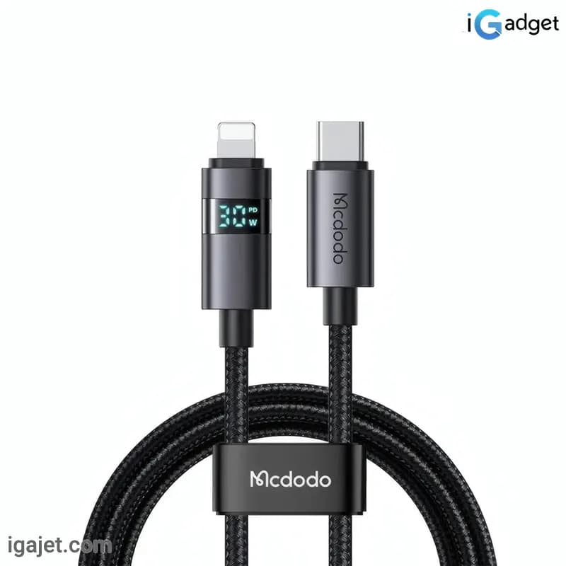 کابل تبدیل USB-C به لایتنینگ مک دودو مدل CA-657 طول 1.2 متر