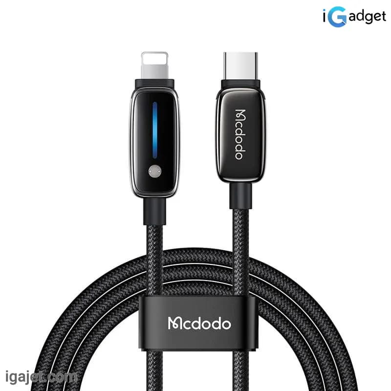 کابل تبدیل USB-C به لایتنینگ مک دودو مدل CA-0050 طول 1.2 متر