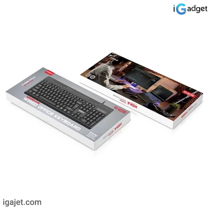 کیبورد هیسکا مدل HX-KE200 — تصویر ۷