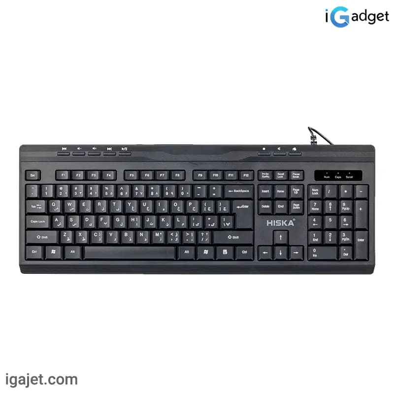 کیبورد هیسکا مدل HX-KE200 — تصویر ۶