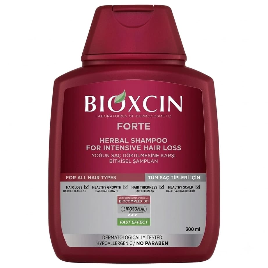 شامپو ضدریزش مو بیوکسین Bioxcin مدل فورته