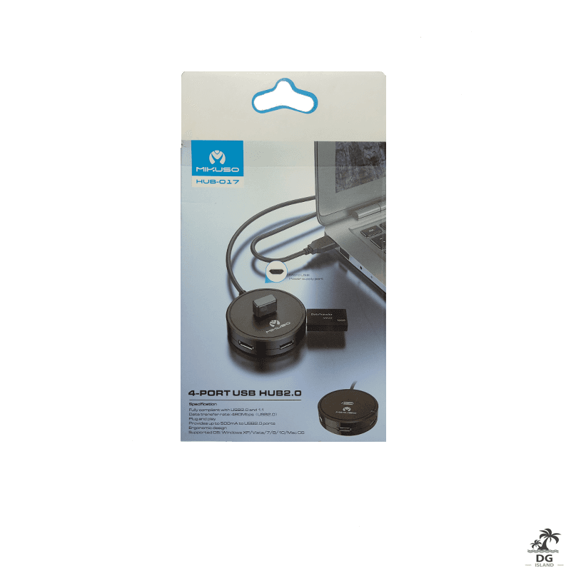 هاب 4 پورت mikuso 017 USB 2.0 — تصویر ۴