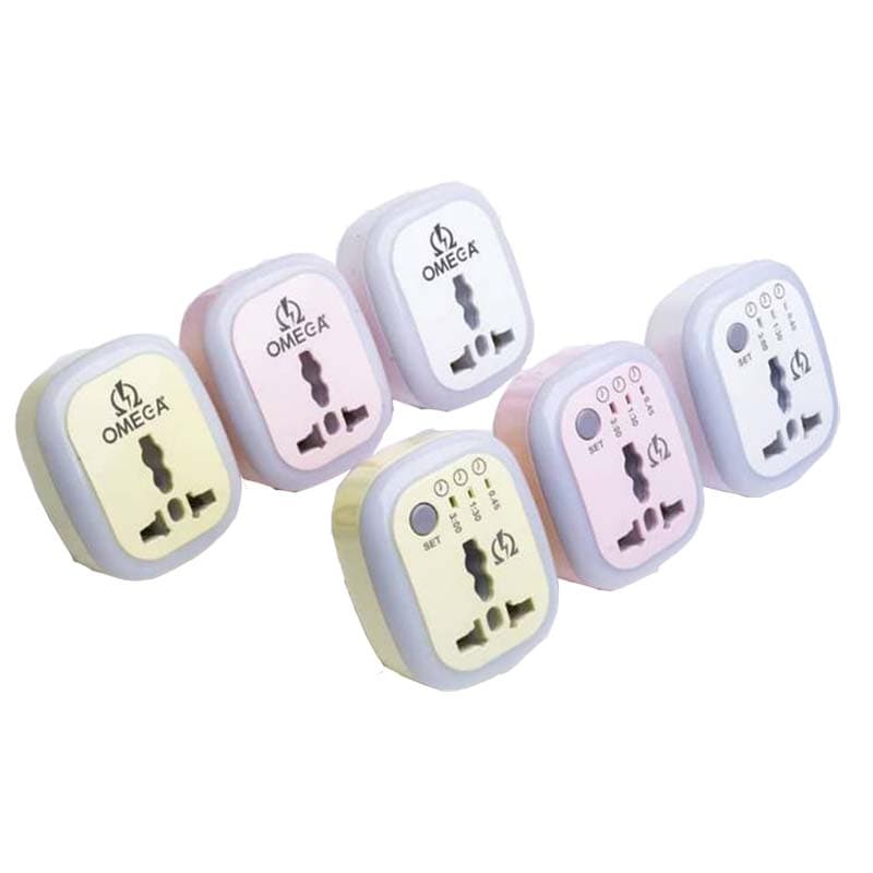 تبدیل برق سه به دو امگا مدل M101 دارای LED