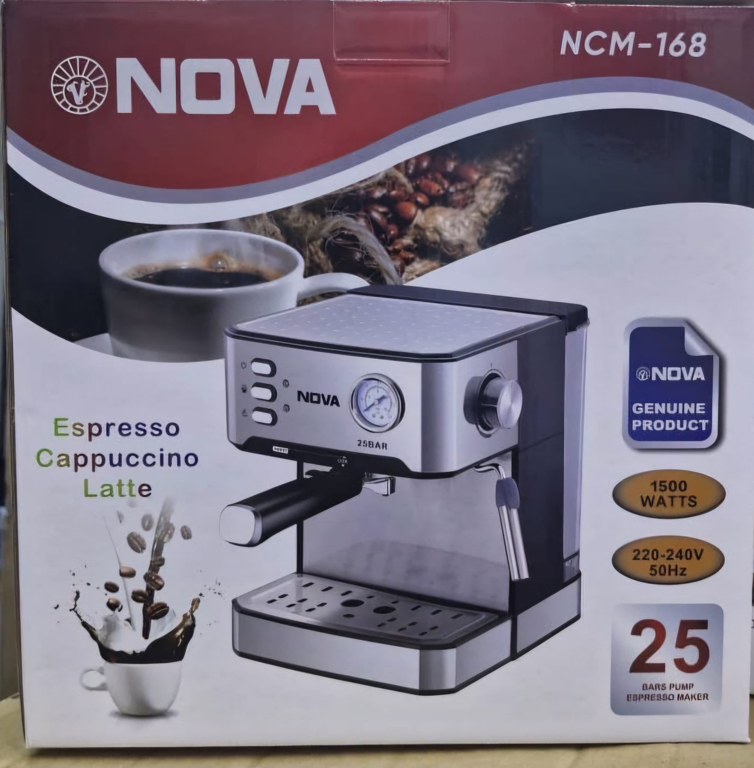 اسپرسوساز نوا مدل NOVA 168 — تصویر ۶