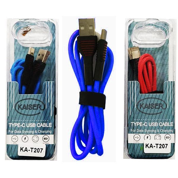 کابل شارژ Type-C کایزر KAISER KA-T207