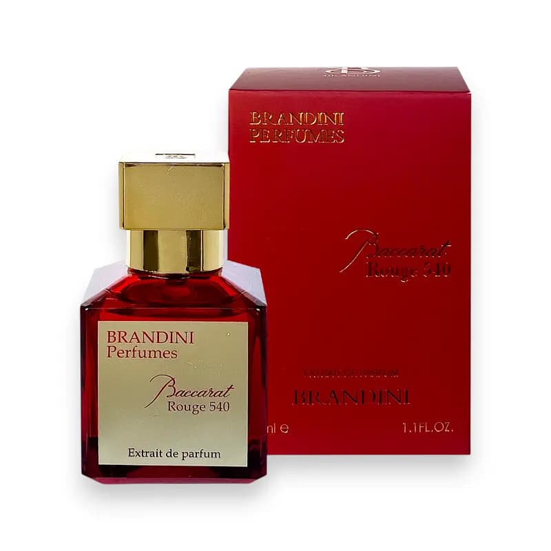 عطر ادکلن برندینی باکارات روژ ۵۴۰ اکستریت د پارفوم (Brandini Baccarat Rouge 540 Extrait) – ۳۳ میلی‌لیتر — تصویر ۳