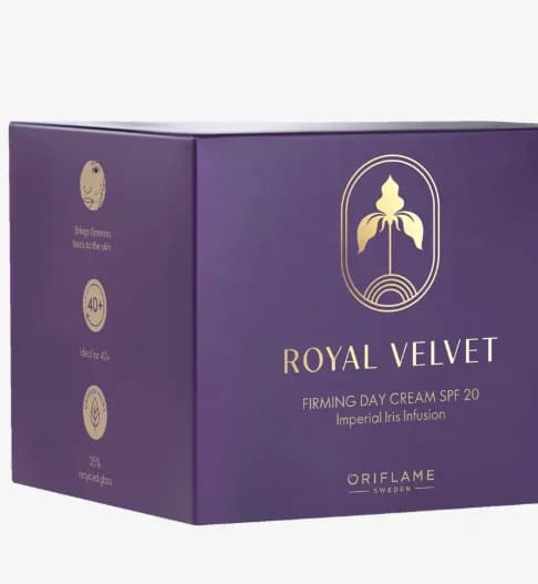 کرم روز سفت‌کننده رویال ولوت اوریفلیم Royal Velvet Firming Day Cream SPF 20 — تصویر ۳