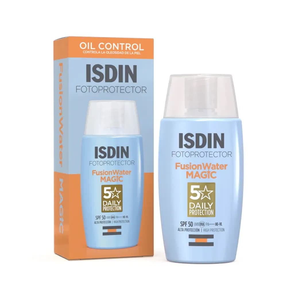 کرم ضد آفتاب بی رنگ ایزدین SPF 50 مدل Magic ‌| حجم 50 میلی‌لیتر — تصویر ۳