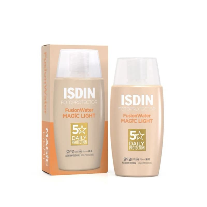 کرم ضد آفتاب رنگی ایزدین SPF 50 مدل Magic | حجم 50 میلیلیتر — تصویر ۲