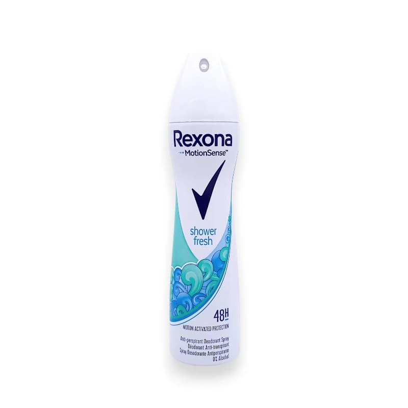 اسپری ضد تعریق (دئودورانت) زنانه رکسونا مدل شاور فرش (Rexona Shower Fresh) – ۲۰۰ میلی‌لیتر