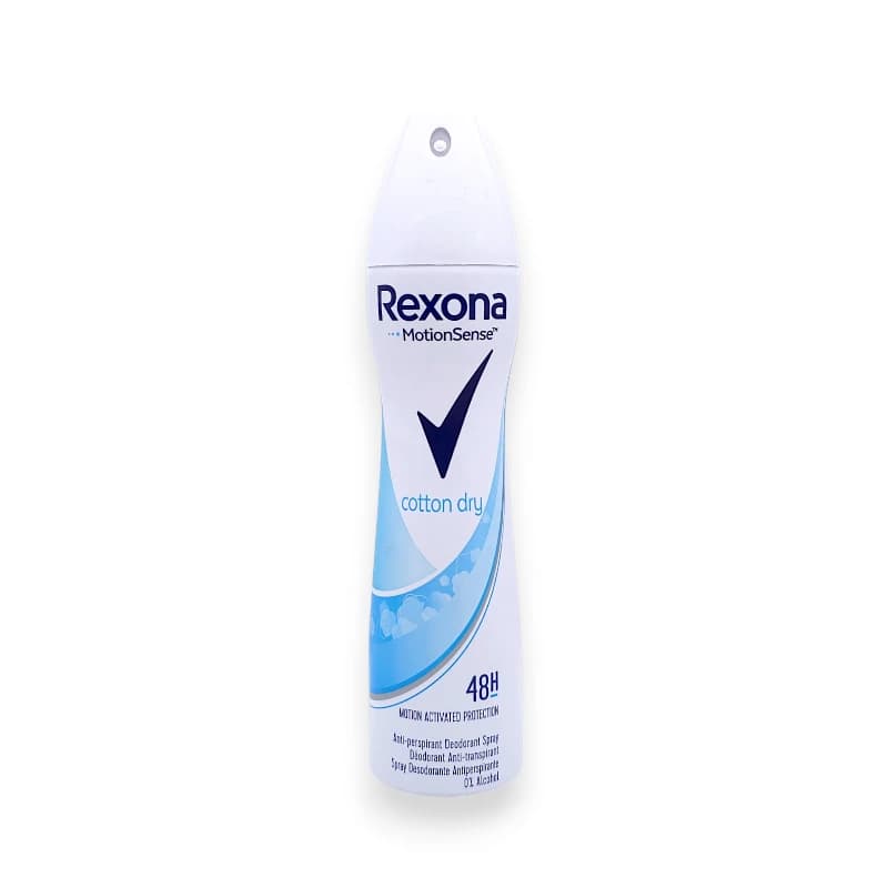 اسپری ضد تعریق زنانه رکسونا مدل کاتن درای (Rexona Cotton Dry) – ۲۰۰ میلیلیتر