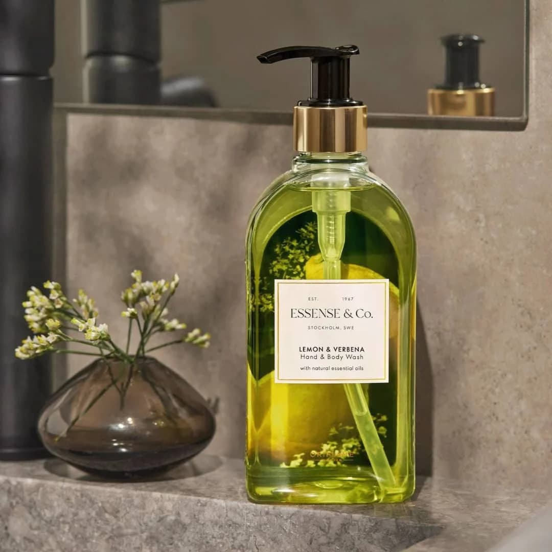 صابون مایع پمپی اسنس اند کو اوریفلیم Essense&Co. Lemon & Verbena Liquid Hand Soap