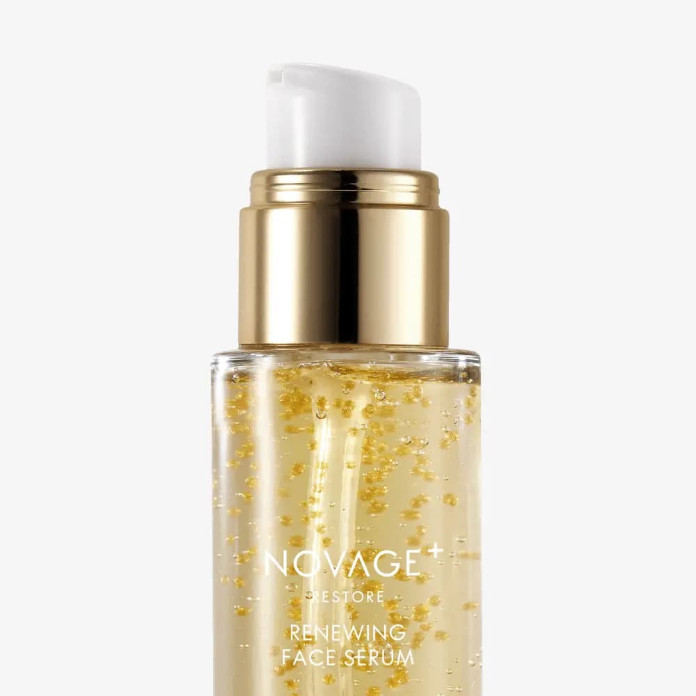 سرم صورت نوایج پلاس ریستور اوریفلیم Novage+ Restore Renewing Face Serum — تصویر ۸