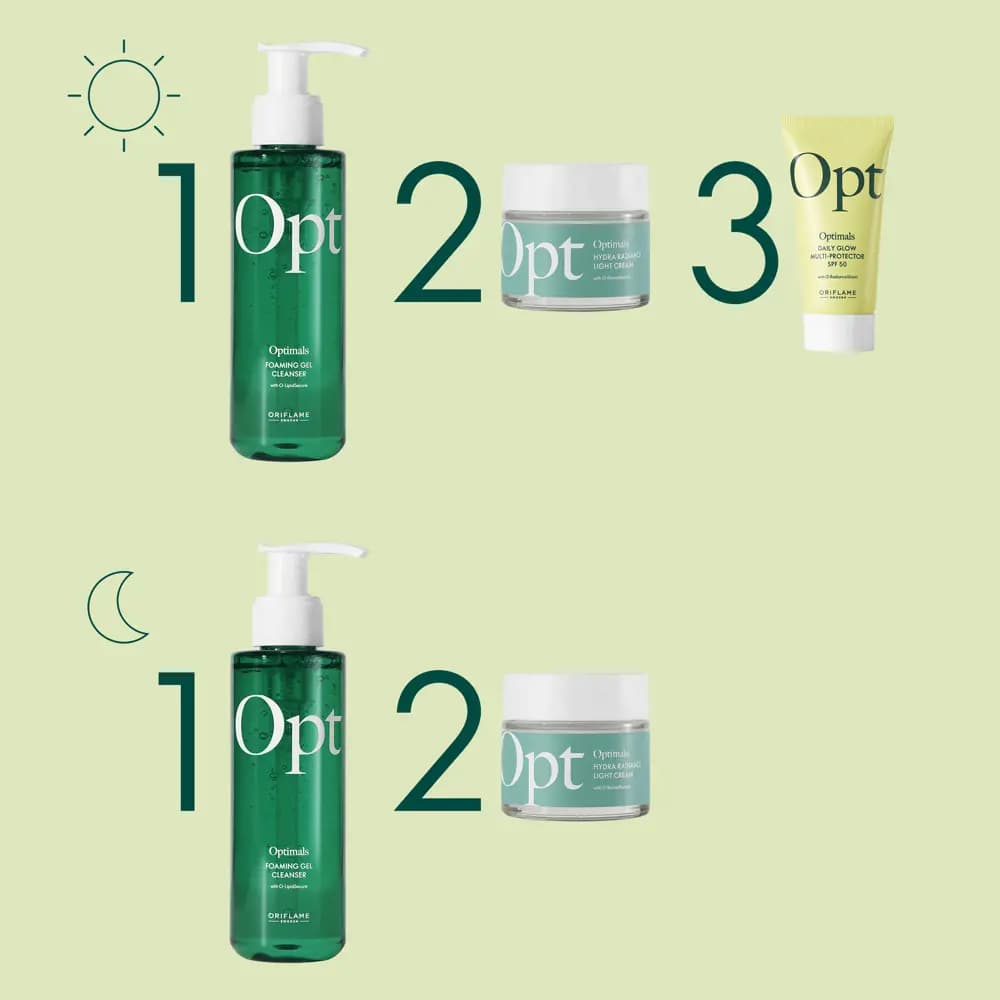 کرم صورت هیدرا رادیانس لایت اپتیمالز اوریفلیم Optimals Hydra Radiance Light Cream — تصویر ۷