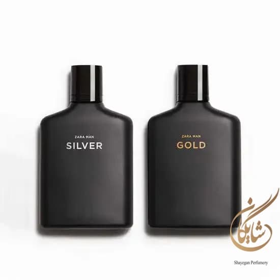 پک دوتایی زارا سیلور و گلد _ Zara Man Silver & Gold