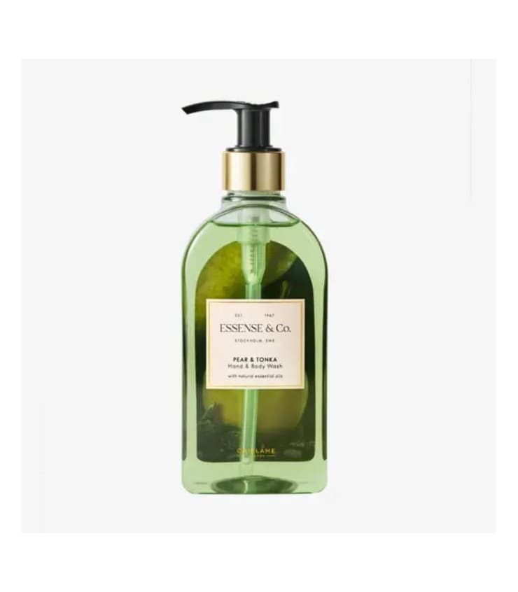 صابون مایع لوکس اسنس با رایحه گلابی و تونکا اوریفلیم Essense&Co. Pear & Tonka Hand & Body Wash