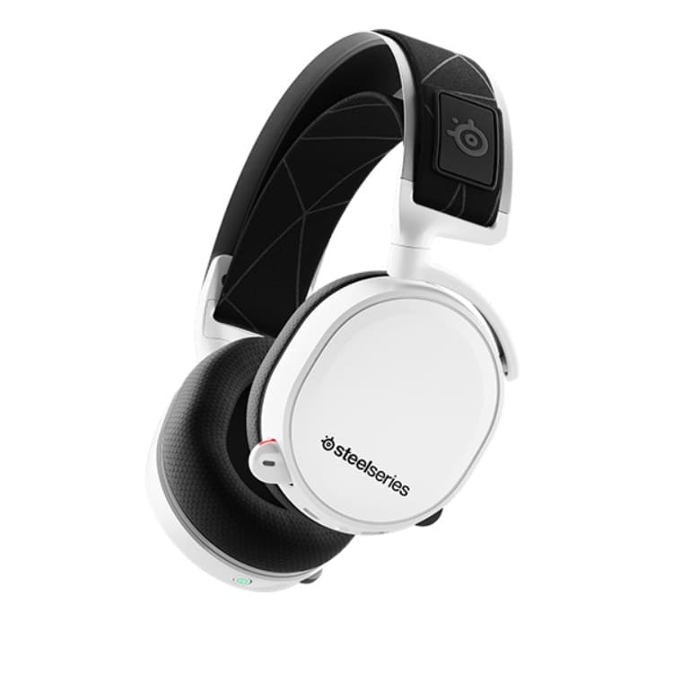ّهدست SteelSeries Arctis 7 Plus Wireless سفید (اوپن باکس)