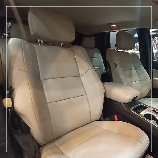 روکش صندلی جیپ گرند چروکی لاریدو Jeep مدل فابریکی برند R-980) ECCCO)