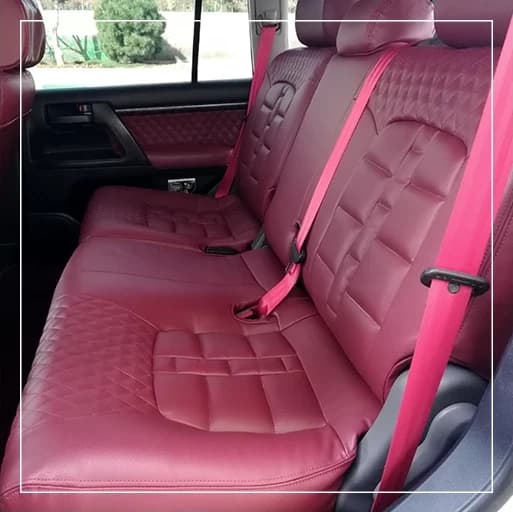 روکش صندلی تویوتا لندکروز Toyota مدل دی اس تالیسمان 3 خط برند R-938) ECCCO) — تصویر ۵