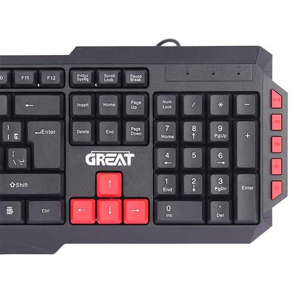 کیبورد باسیم Great مدل GR-3300 — تصویر ۸