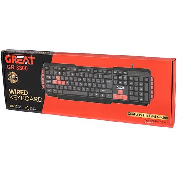 کیبورد باسیم Great مدل GR-3300 — تصویر ۶