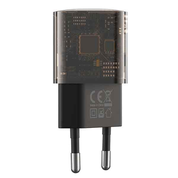 شارژر دیواری تایپ سی و یو اس بی 30 وات XO CE05 EU PD30W+QC3.0 18W — تصویر ۴