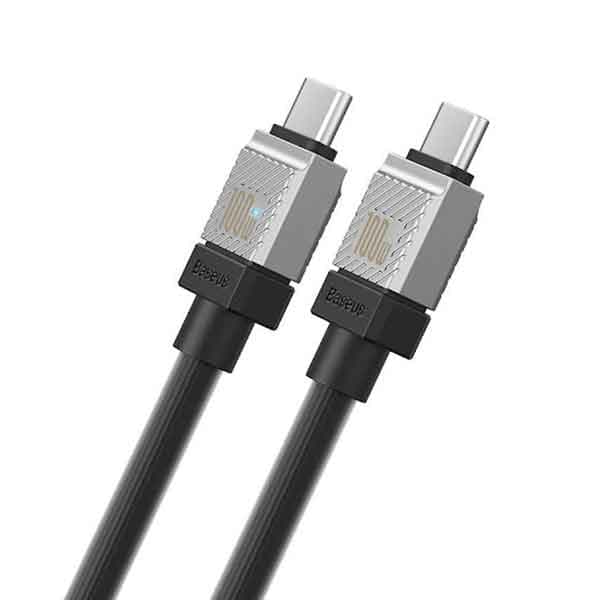 کابل فست شارژ دوسر تایپ سی Baseus CAKW000201 CoolPlay Series 100W — تصویر ۱۱