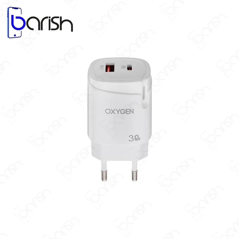 شارژر دیواری 30 وات اکسیژن مدل CH-7 — تصویر ۸