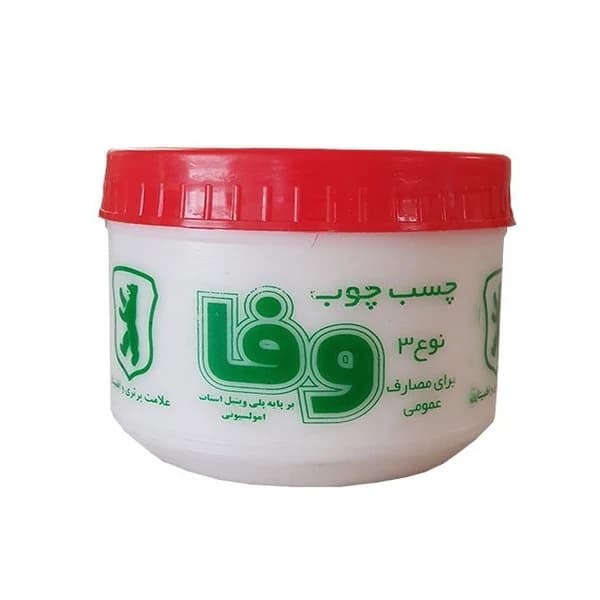چسب چوب شمال مدل وفا حجم 500 گرم — تصویر ۲
