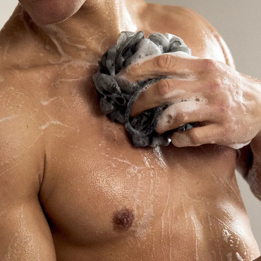لیف زغال فعال اوریفلیم Charcoal shower puff — تصویر ۶