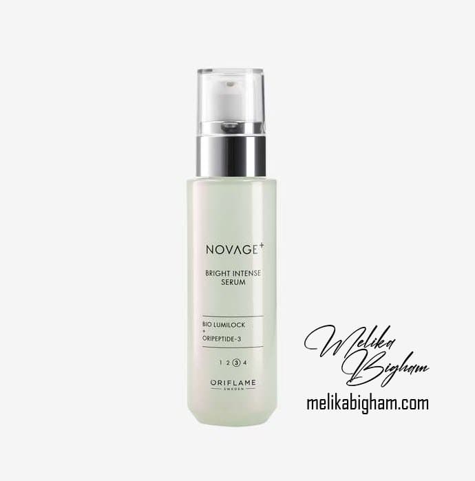 سرم روشن‌کننده و ضد پیری نوایج پلاس اوریفلیم Novage+ Bright Intense Serum