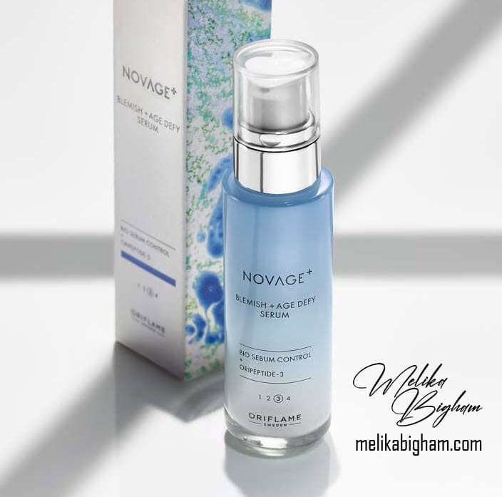 سرم بلمیش ضدجوش و ضد پیری نوایج پلاس اوریفلیم Novage+ Blemish + Age Defy Serum — تصویر ۱۰