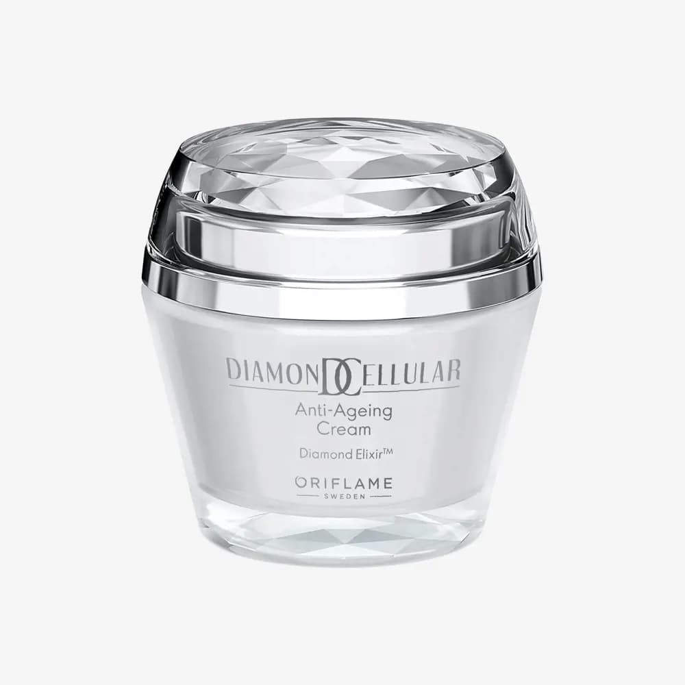 کرم ضد پیری و درخشانکننده الماس اوریفلیم Diamond Cellular Anti-Ageing Cream — تصویر ۹