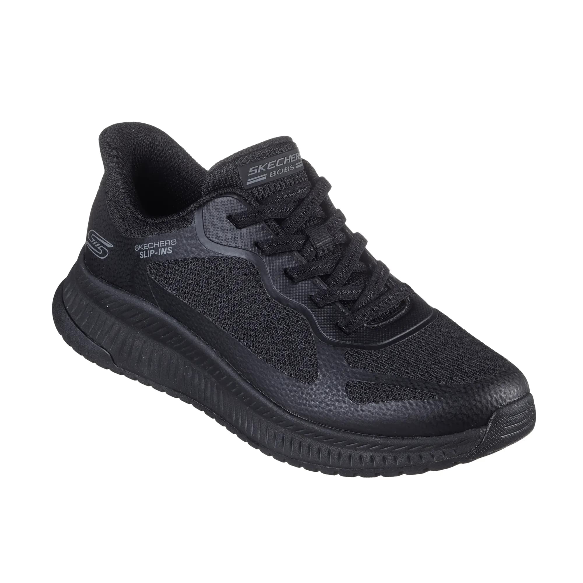 کفش زنانه اسکچرز مدل 117624W BBK Slip-ins: BOBS Squad 4 – Staple Look