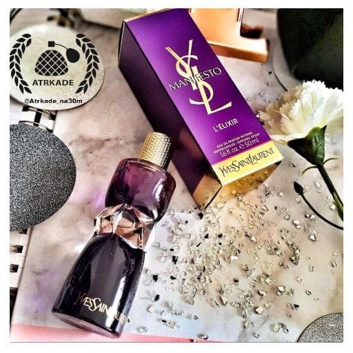 فروش ادکلن بدون جعبه ایو سن لورن منیفستو له الکسیر 50 میل | Yves Saint Laurent Manifesto l’Elixir