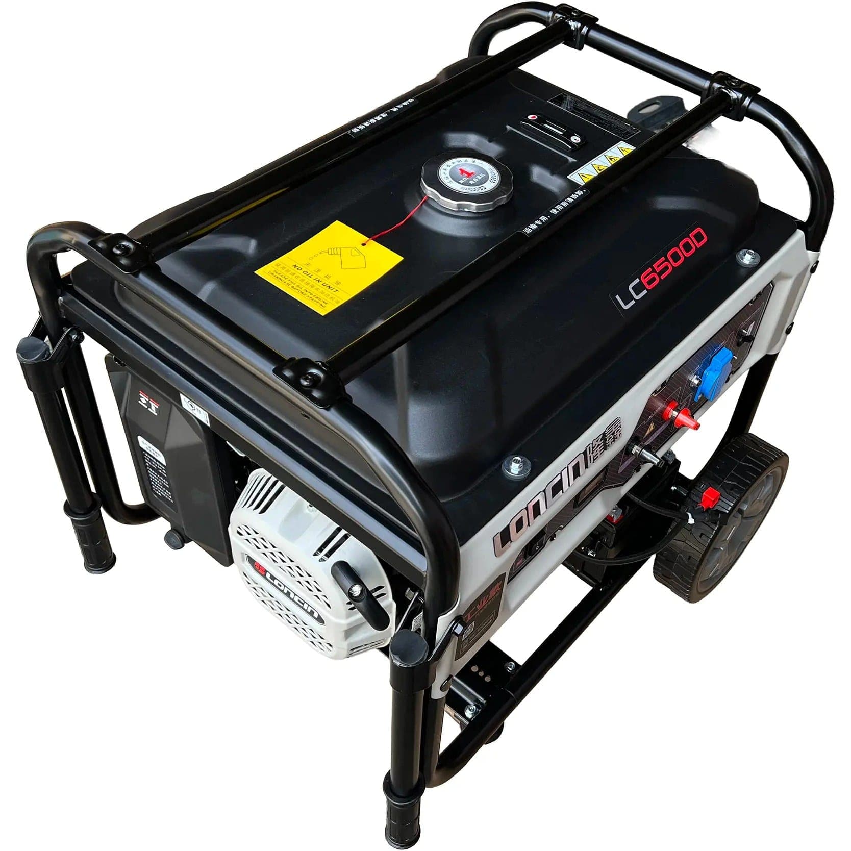موتور برق لانسین Loncin LC6500D-S WHITE (۶.۵ کیلووات استارتی) با گارانتی — تصویر ۸