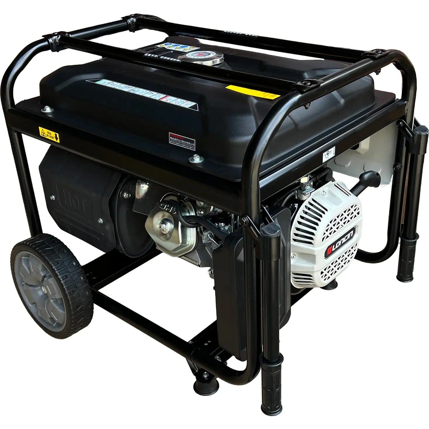 موتور برق لانسین Loncin LC6500D-S WHITE (۶.۵ کیلووات استارتی) با گارانتی — تصویر ۶
