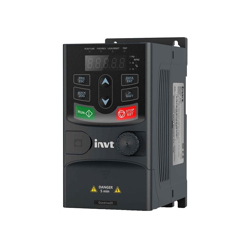 اینورتر اینوت GD20-0R4G-S2 (۰.۴ کیلووات سه فاز ۲۲۰ ولت) با گارانتی