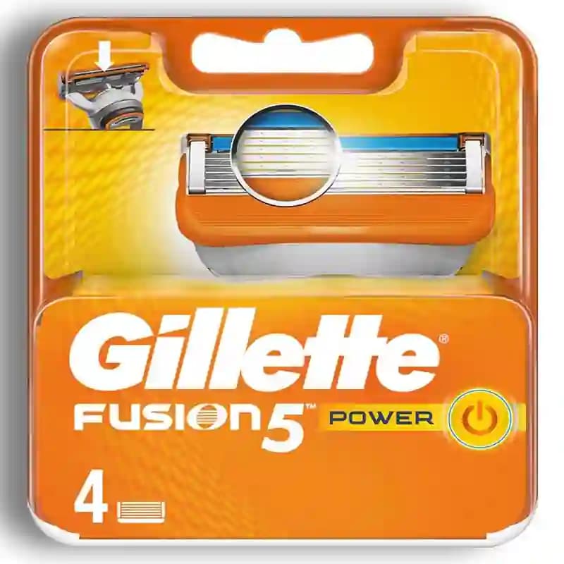تیغ یدک ژیلت مدل fusion 5 power بسته 4 عددی — تصویر ۶
